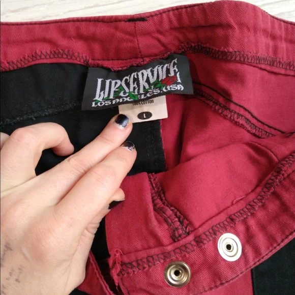 Lip Service Punk Skirt - Picture 2 of 6